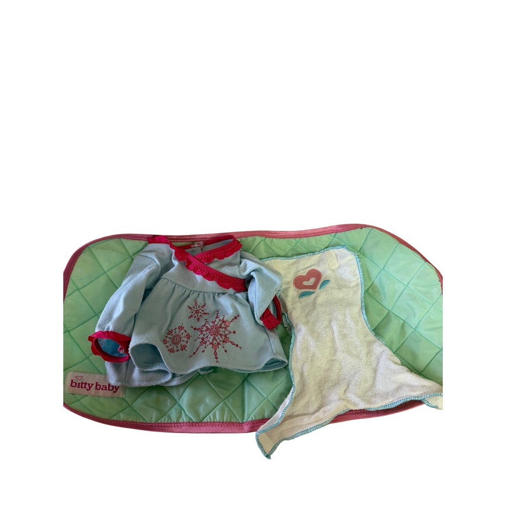 Bitty Baby American Girl Lot of 3 Diaper Mat Top